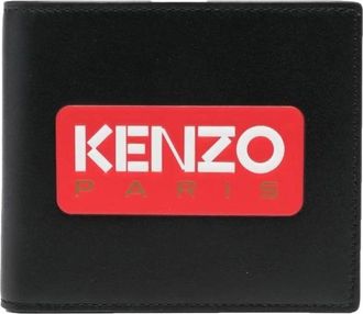 Kenzo Wallets & Cardholders, male, Black, Size: ONE SIZE Black Wallet Mens Accessories