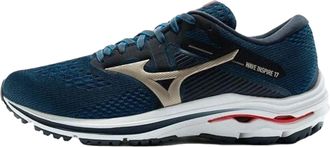 Mizuno Mizuno Wave Inspire 17 Blue / White / Red J1GC214442 Mens