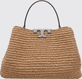 Tory Burch Borsa Eleanor in rafia