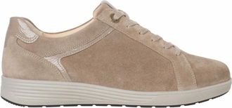 Ganter Sneakers - Dames - Schoenen - Beige - Maat: 38 1/2 EU Su&egrave;de