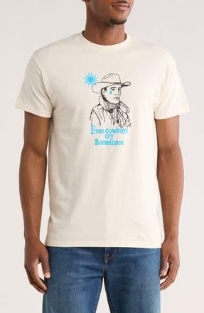Imperfects Cryin Cowboy Hank Cotton Graphic T-Shirt in Natural Fleck at Nordstrom Rack, Size X-Large