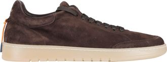 Barracuda Brown Giordan G74 Vintage-Effect Suede Sneakers