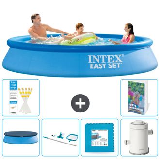 Intex Piscina Easy Set Redonda - 305x61 Cm - 7-piezas S17