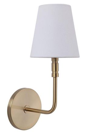 RENWIL Milia Burnished Brass Wall Sconce at Nordstrom