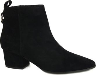Steve Madden Enkellaars - Dames - Cowboylaarzen - Zwart - 39 EU - Leer - Schoenen