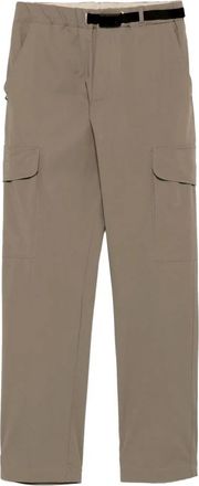 White Sand Cargo stijl elastische stoffen broek in taupe - Heren - Slim Fit Broeken - Bruin - M - Broeken