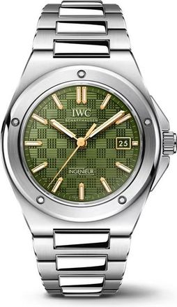 IWC Ingenieur Automatic Green Dial Mens Watch IW328908