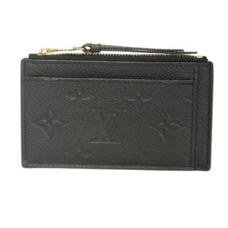Louis Vuitton Pre-owned Wallets, female, Black, Size: ONE SIZE Pre-owned Portes Cartes Zip Monogram Empreinte coin case