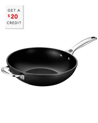 LE CREUSET Toughened Nonstick Pro 12In Stir Fry Pan With $20 Credit