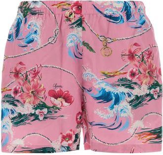 Gucci Floral-print Swimming Shorts