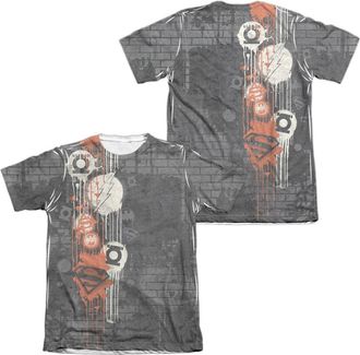Gildan DC Comics Oh The Urbanity (Front/Back Print) Adult 65/35 Poly/Cotton Short Sleeve Tee / T-Shirt