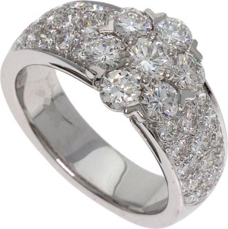 Van Cleef & Arpels White Gold (18K) Band Ring (Pre-Owned)