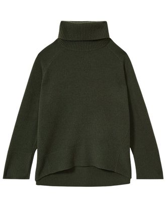 Reiss Eliza Wool & Cashmere-Blend Roll Neck Sweater