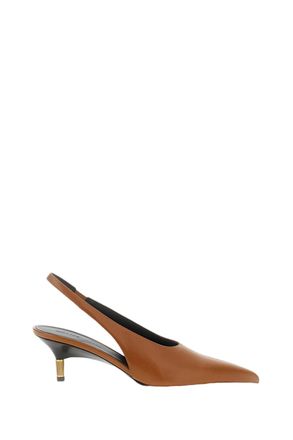 Khaite Brown Bella Pump 55 Shoes