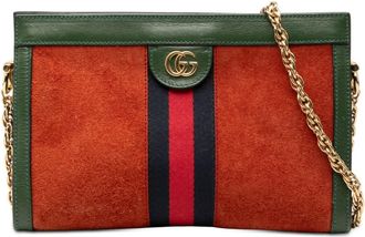 Gucci Pre-owned Gucci Small Suede Ophidia Chain Crossbody 503877 486623