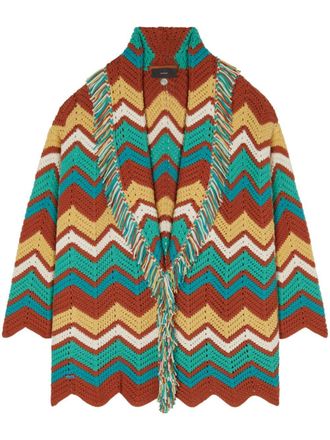 Alanui Gebreid vest - Rood