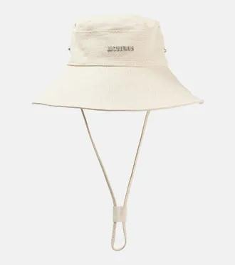 Jacquemus De-Nîmes linen and cotton denim bucket hat