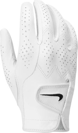 Nike Heren Tour Classic IV Cabretta Leder 2024 Linkshandige Golfhandschoen (Wit)
