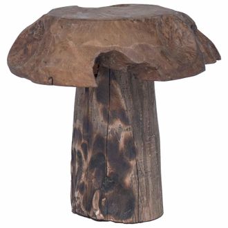 vidaXL Taburete Natural 35 X 35 X 35 Cm Madera De Teca Maciza Vidaxl