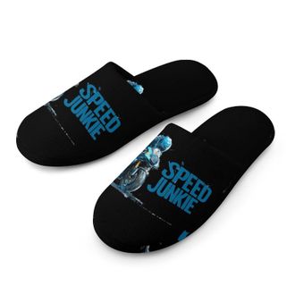 Generic Speed Junkie Bike Superbike Mens House Slippers Slip Indoor Slipper On Shoes Warm Outdoor