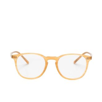 Oliver Peoples Glasses, unisex, Yellow, Size: 48 MM Finley 1993 Eyeglasses