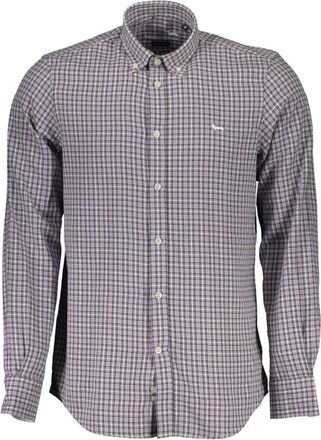 Harmont & Blaine Polo Shirts - Heren - Casual Overhemden - Veelkleurig - S - Katoen - Overhemden