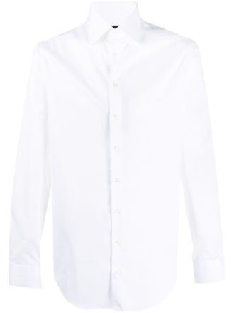 Giorgio Armani classic tailored shirt - White