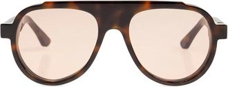 Thierry Lasry browline sunglasses - unisex - Acetate - One Size - Brown