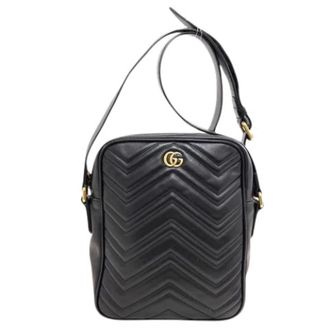 Gucci Pre-owned Cross Body Bags, female, Black, Size: ONE SIZE Pre-owned Shoulder Bag