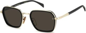 Eyewear by David Beckham DB 1194/G/S Zonnebril - Heren - Zonnebrillen - Geel - 53 MM - Accessoires
