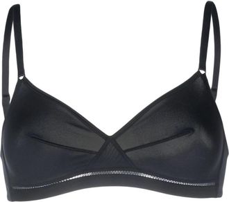 Eres Zijden Driehoek Bikini Top - Dames - Bikinis - Zwart - 90C EU - Badmode