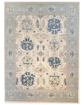 F.J. Kashanian Fj Kashanian Oushak Wool Rug