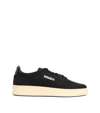 Autry Black Logo Medalist Sneakers