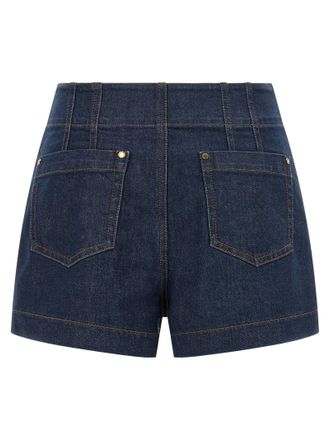 Zimmermann Aster Bermuda Shorts - Blue