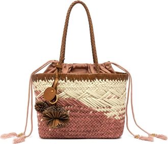 Gianni Chiarini Tassen, Dames, Veelkleurig, ONE Size, Katoen, Bucket Bag