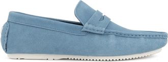 Sergio Moretti Casual Gesloten Mocassins - Heren - Loafers - Blauw - 43 EU - Leer - Schoenen