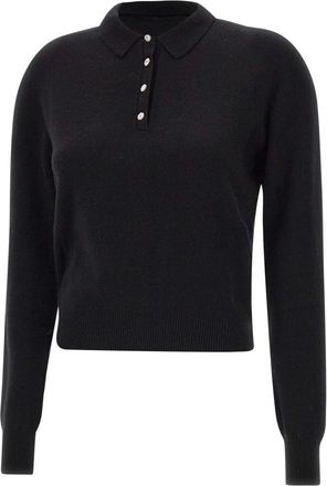 Kaos Kaos, Dames, Truien, Zwart, Maat: XL Wol