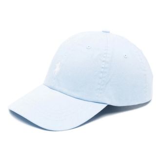 Polo Ralph Lauren Cotton Baseball Hat - female - Polo Ralph Lauren - Hats & Caps - Blue - ONE SIZE - Accessories