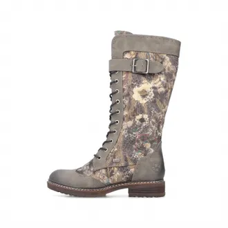 Rieker Womens High Boot In Multi