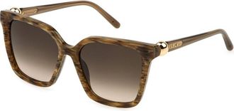 Furla SFU888 06YH Mens Sunglasses Brown Size 54