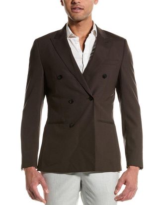 Reiss Roll Wool-Blend Blazer