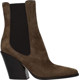 Jimmy Choo London Brown Leather Ankle Womens Boots