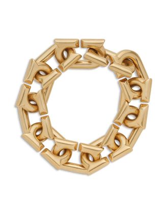 Ferragamo Gancini schakelarmband - Goud