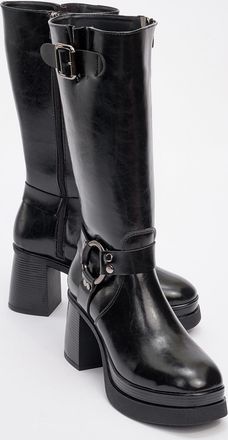 Prologue Rock Gesp Rits Blokhak Laars (Dames)