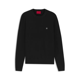 HUGO BOSS Knitted sweater with stacked logo