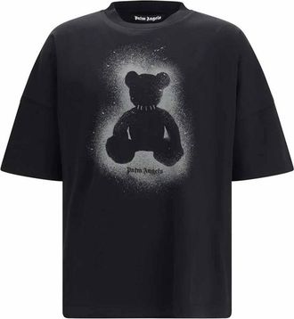 Palm Angels Spray Bear Over Tee