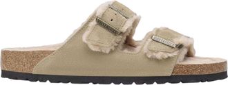 Birkenstock Arizona Shearling Taupe 1028293 Womens