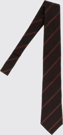 Brunello Cucinelli Cravatta in pura seta con motivo jacquard astratto