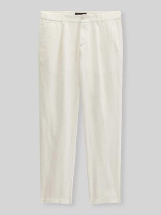 Marc O'Polo Leinenhose Modell OSBY JOGGER PLEATS in Offwhite, Gr&ouml;&szlig;e 32/32