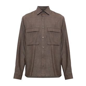 Paul & Shark Camicia con tasche - - Shirts - Uomo - Marrone - L